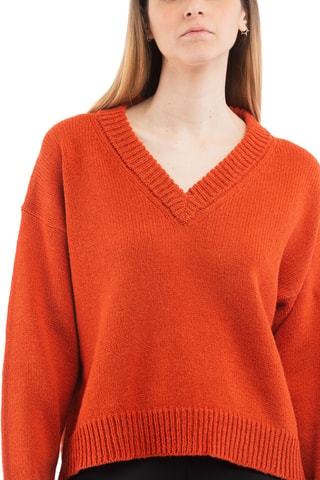Pull en laine - Orange