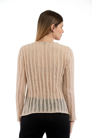 Pull en alpaga - Beige