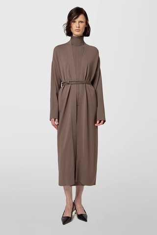Gilet long - Taupe