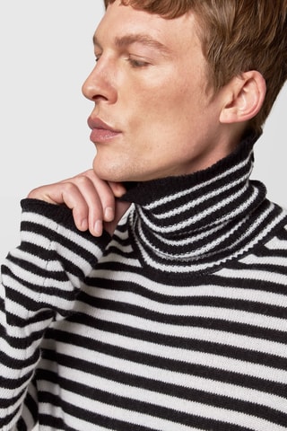 Pull en laine et cachemire - Noir