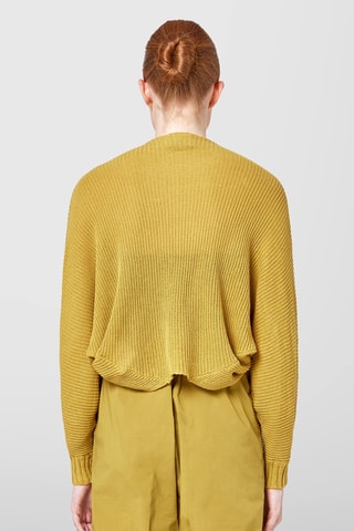 Gilet en lin - Jaune