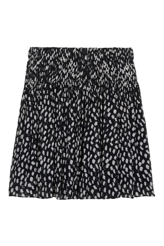 Minijupe taille haute - Noir