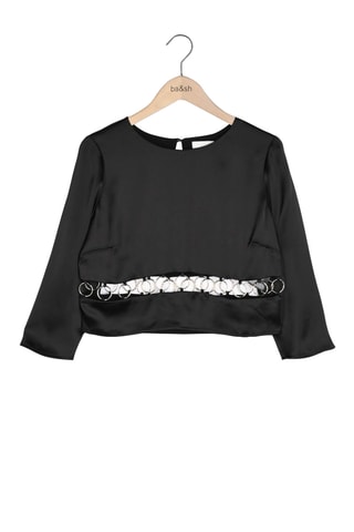 Crop top - Noir