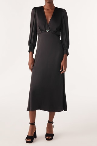 Robe midi - Noir