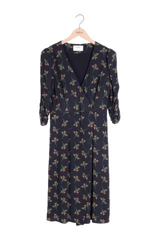 Robe portefeuille - Noir