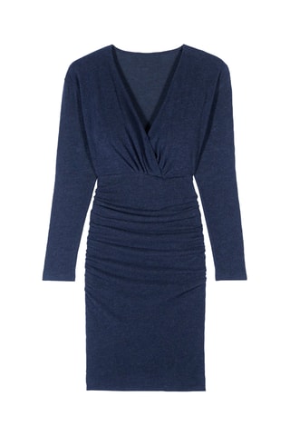 Robe fourreau - Bleu marine