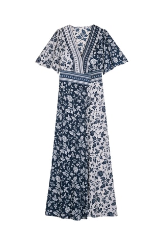 Robe longue - Bleu