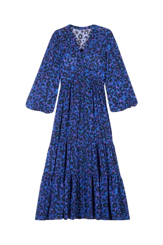Robe longue - Bleu