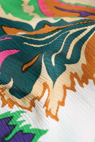 Robe longue sans manches - Multicolore