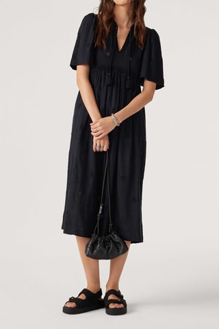 Robe midi - Noir