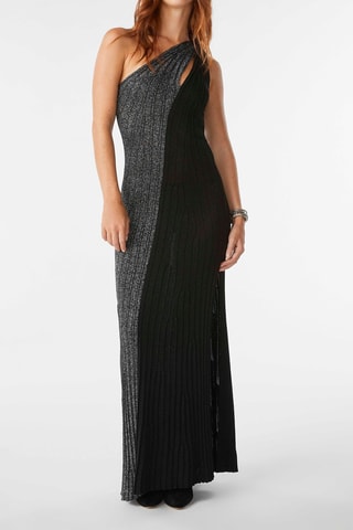 Robe longue sans manches - Noir