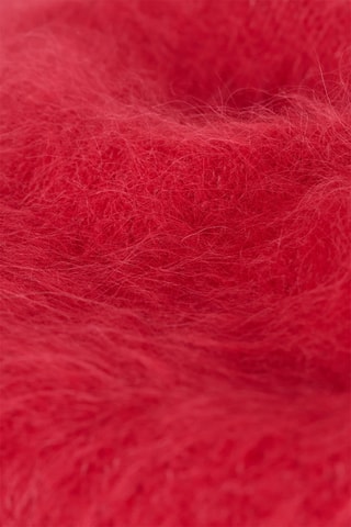 Robe pull en alpaga - Rouge