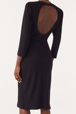 Robe fourreau - Noir