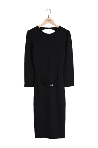 Robe fourreau - Noir