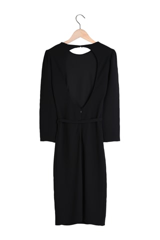 Robe fourreau - Noir