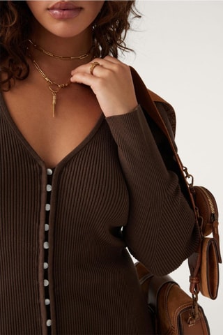 Robe pull - Marron