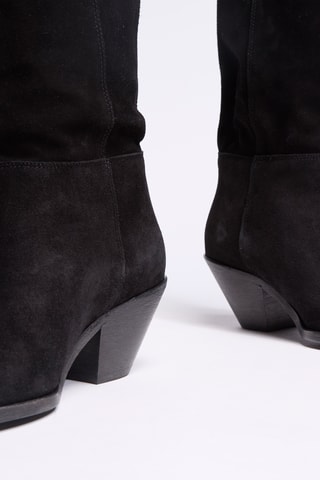 Bottes en cuir - Noir