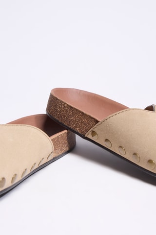 Mules - Beige