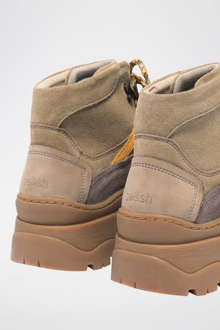 Baskets montantes en nubuck Cammy Beige