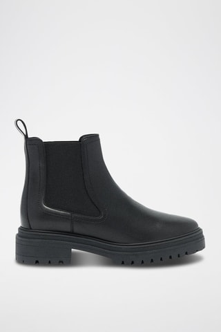 Bottines Chelsea en cuir Ccoda - Noir