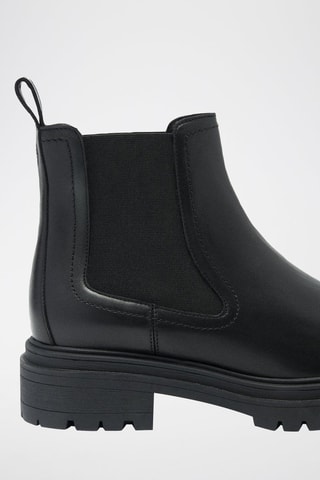 Bottines Chelsea en cuir Ccoda - Noir