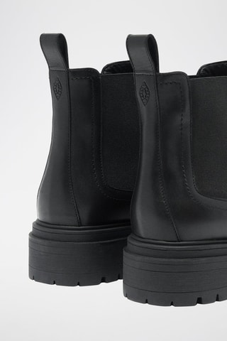 Bottines Chelsea en cuir Ccoda - Noir