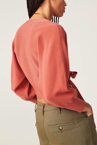 Gilet Sende 
Vieux rose