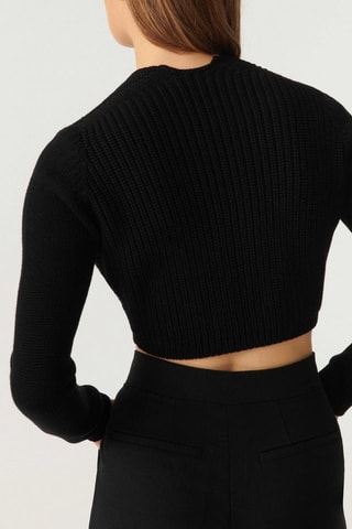 Gilet court Shari - Noir