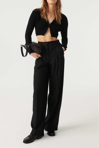 Gilet court Shari - Noir