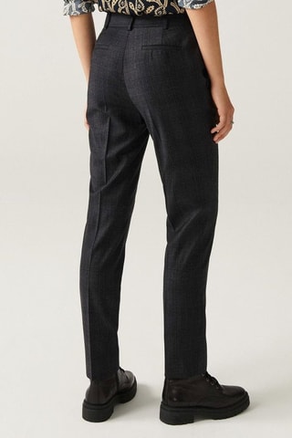 Pantalon de costume en laine Helly - Anthracite