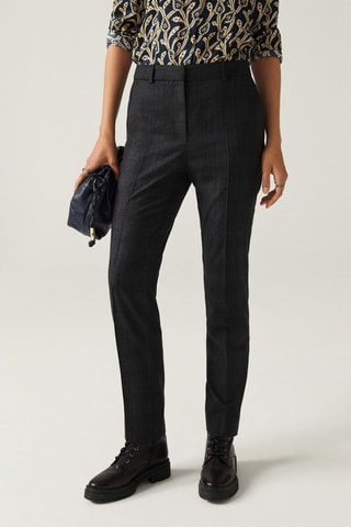 Pantalon de costume en laine Helly - Anthracite