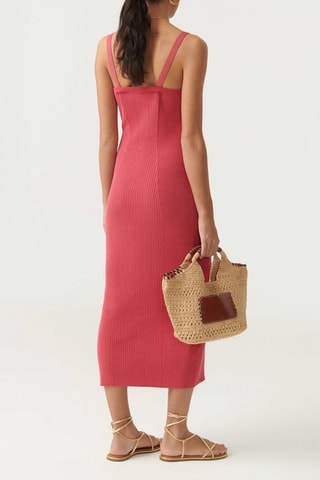 Robe droite Chaeri - Fuchsia
