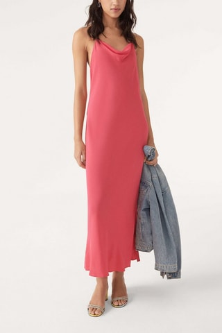 Robe longue Fame - Rose
