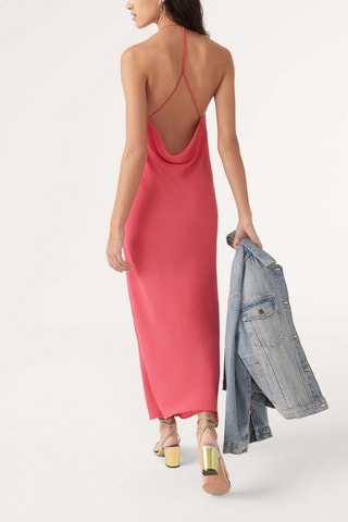 Robe longue Fame - Rose