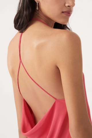 Robe longue Fame - Rose