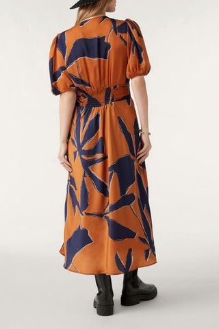 Robe midi Klap - Camel
