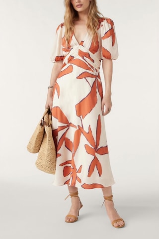 Robe midi Klap - Ecru