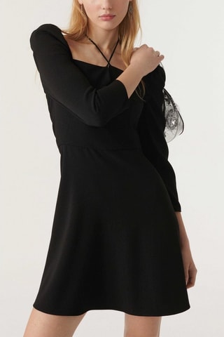 Robe trapèze Julma - Noir
