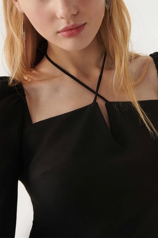 Robe trapèze Julma - Noir