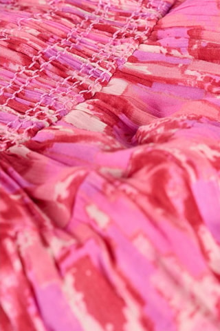Robe midi Teoli - Rose