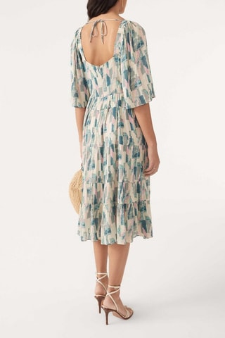 Robe midi Teoli - Turquoise