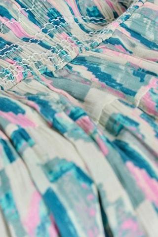 Robe midi Teoli - Turquoise