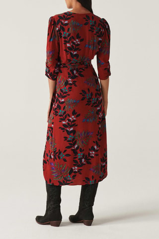 Robe midi Crissy 
Rouille