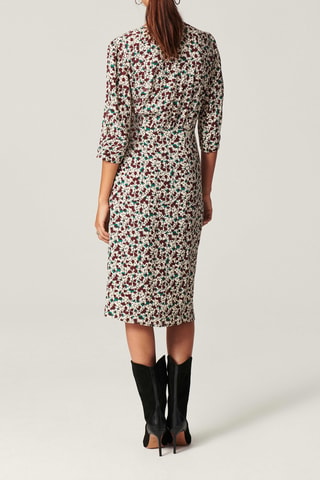 Robe midi Elen 
Ecru
