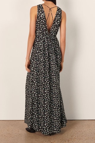 Robe longue Becky Noir