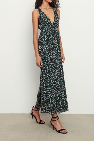 Robe longue Becky Noir