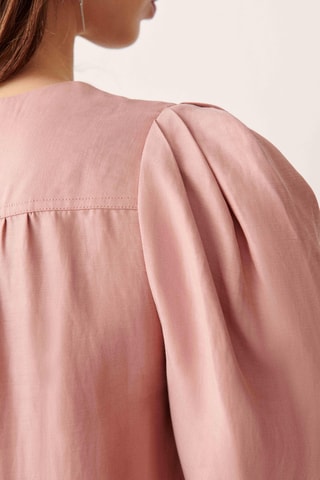 Robe droite Beny Rose poudré
