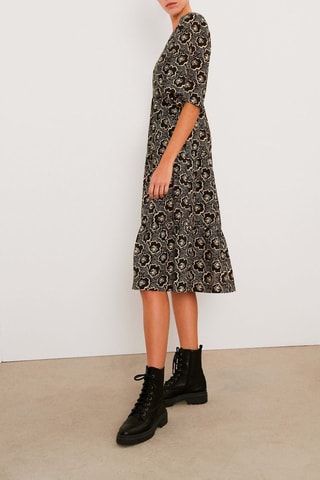 Robe midi Gabie Noir