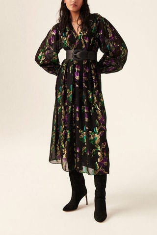 Robe midi Ashley - Noir