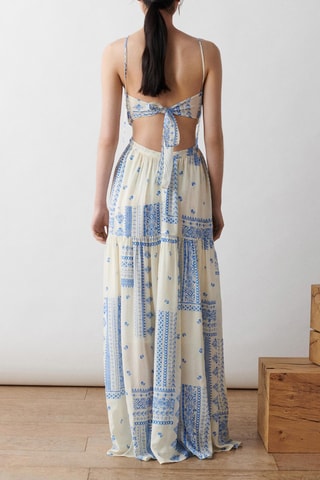 Robe longue Ilona - Ecru
